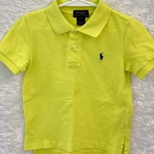 Boys Ralph Lauren Polo-EUC Bright Yellow